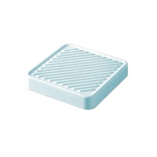 Мыльница ArtCeram Cartesio CAC001 35 00 голубой глянцевый